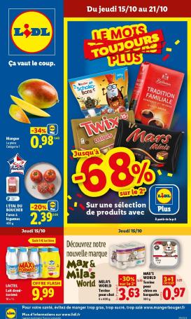 lidl - Current Lidl leaflet valid from de jeudi 15/10/2026 to du mercredi 21/10/2026