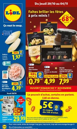 lidl - Flyer Lidl pour la semaine prochaine du de jeudi 29/10/2026 au du mercredi 04/11/2026