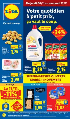 lidl - Catalogue Lidl valable du 06/11 au 12/11