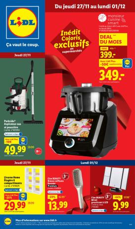 lidl - Catalogue Lidl - Les bonnes affaires de la semaine valable du 27/11 au 01/12