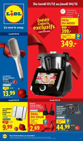 lidl - Catalogue Lidl - Les bonnes affaires de la semaine valable du 01/12 au 04/12