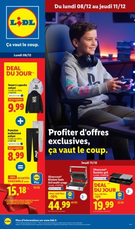 lidl - Catalogue Lidl - Les bonnes affaires de la semaine valable du 08/12 au 11/12