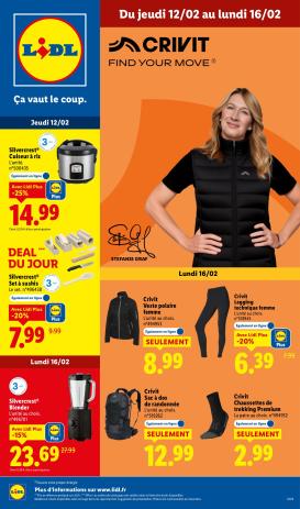 lidl - Catalogue Lidl - Les bonnes affaires de la semaine valable du 12/02/2026 au 16/02/2026
