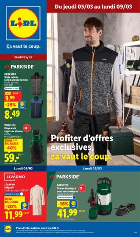 lidl - Catalogue Lidl - Les bonnes affaires de la semaine valable du 05/03/2026 au 09/03/2026