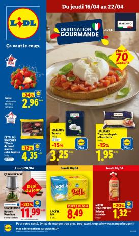 lidl - Flyer Lidl pour la semaine prochaine du de jeudi 16/04/2026 au du mercredi 22/04/2026