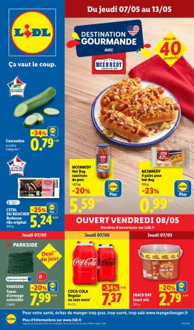 lidl - Flyer Lidl pour la semaine prochaine du de jeudi 07/05/2026 au du mercredi 13/05/2026