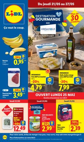 lidl - Flyer Lidl pour la semaine prochaine du de jeudi 21/05/2026 au du mercredi 27/05/2026