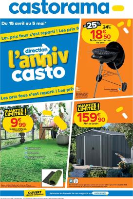 castorama - Current Castorama leaflet valid from du mercredi 15/04/2026 to du mardi 05/05/2026