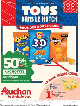 auchan - Flyer Auchan pour la semaine prochaine du du mardi 02/06/2026 au du dimanche 14/06/2026