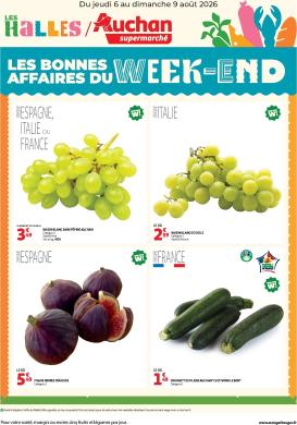 auchan - Current Auchan leaflet valid from de jeudi 06/08/2026 to du dimanche 09/08/2026