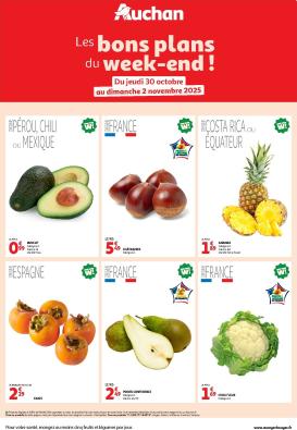 auchan - Catalogue Auchan - Les bons plans du week-end dans votre hyper valable du 30/10 au 02/11