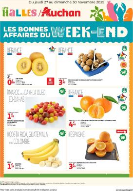 auchan - Catalogue Auchan - Les bons plans du week-end dans votre hyper valable du 27/11 au 30/11