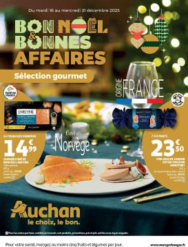 auchan - Catalogue Auchan - Sélection gourmet valable du 16/12 au 31/12