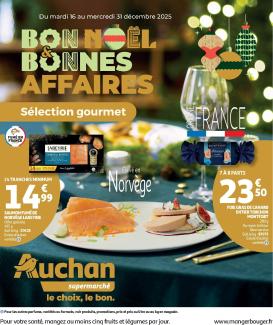 auchan - Catalogue Auchan Supermarché - Sélection gourmet valable du 16/12 au 31/12