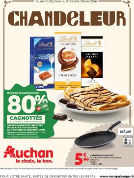 auchan - Catalogue Auchan - Chandeleur produits frais valable du 20/01 au 01/02
