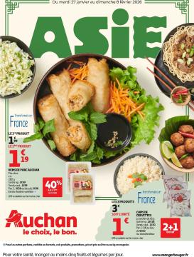 auchan - Catalogue Auchan - Nouvel an chinois valable du 27/01 au 08/02