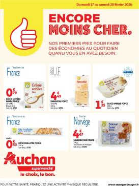 auchan - Catalogue Auchan Supermarché - Marque Pouce supers valable du 17/02/2026 au 28/02/2026