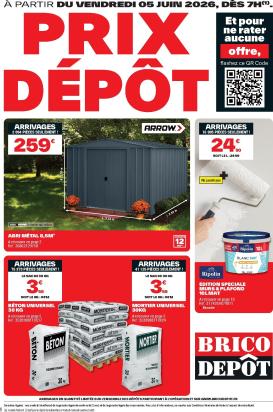 brico-depot - Current Brico Dépôt leaflet valid from du vendredi 05/06/2026 to de jeudi 18/06/2026
