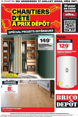 brico-depot - Current Brico Dépôt leaflet valid from du vendredi 17/07/2026 to de jeudi 30/07/2026