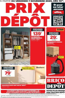 brico-depot - Catalogue Brico Dépôt valable du 08/11 au 21/11