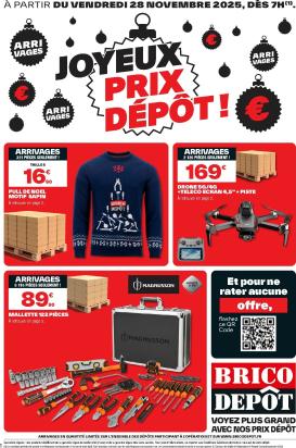 brico-depot - Catalogue Brico Dépôt valable du 28/11 au 25/12