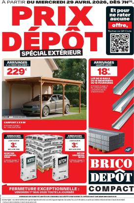 brico-depot - Current Brico Dépôt leaflet valid from du mercredi 29/04/2026 to du mardi 12/05/2026
