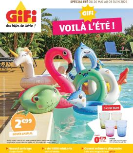 gifi - Prospectus Gifi valide du du mardi 26/05/2026 au du lundi 08/06/2026