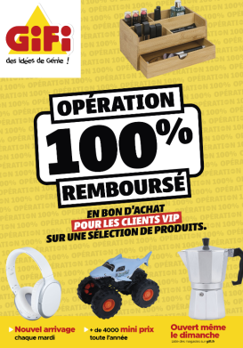 gifi - Catalogue Gifi valable du 22/09 au 05/10