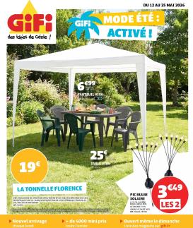 gifi - Current Gifi leaflet valid from du mardi 12/05/2026 to du lundi 25/05/2026