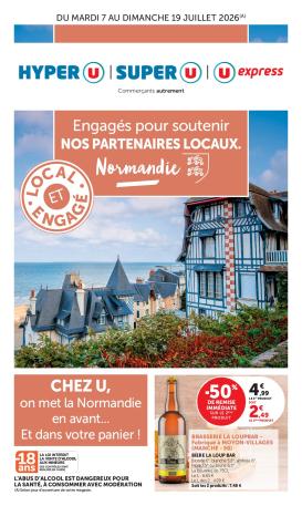 super-u - Prospectus Super U - Normandie valide du du mardi 07/07/2026 au du dimanche 19/07/2026