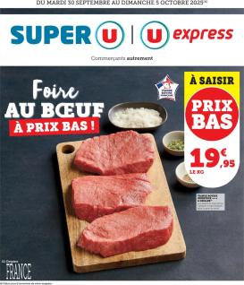 super-u - Catalogue Super U - Express valable du 30/09 au 05/10