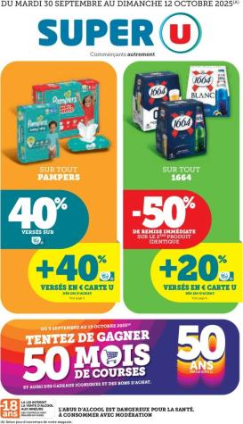 super-u - Catalogue Super U valable du 30/09 au 12/10