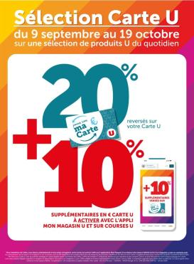 super-u - Catalogue Super U - Ma Sélection Carte U valable du 09/09 au 19/10
