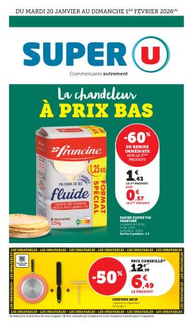 super-u - Catalogue Super U valable du 20/01 au 01/02
