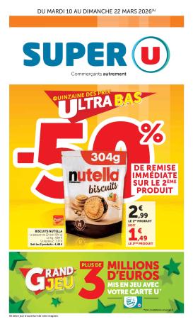 super-u - Catalogue Super U valable du 10/03/2026 au 22/03/2026