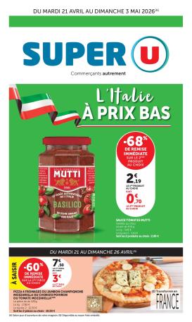 super-u - Prospectus Super U valide du du mardi 21/04/2026 au du dimanche 03/05/2026