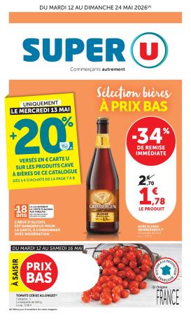 super-u - Flyer Super U pour la semaine prochaine du du mardi 12/05/2026 au du dimanche 24/05/2026