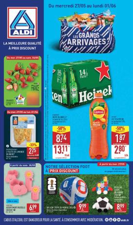 aldi - Flyer ALDI pour la semaine prochaine du du mercredi 27/05/2026 au du lundi 01/06/2026