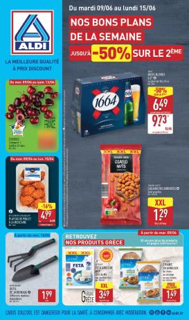 aldi - Flyer ALDI pour la semaine prochaine du du mardi 09/06/2026 au du lundi 15/06/2026