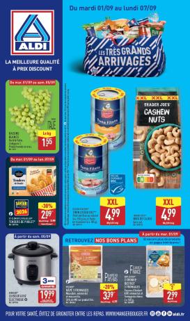 aldi - Current ALDI leaflet valid from du mardi 01/09/2026 to du lundi 07/09/2026