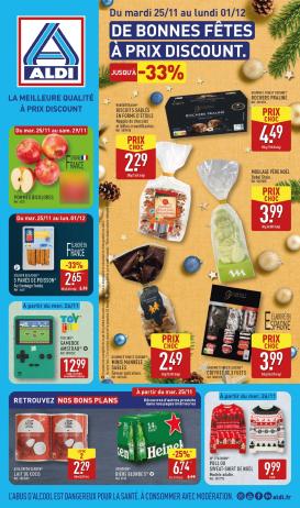 aldi - Catalogue ALDI valable du 25/11 au 01/12