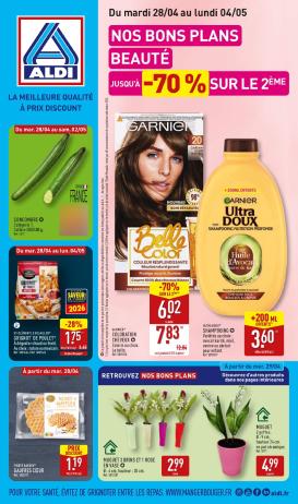 aldi - Flyer ALDI pour la semaine prochaine du du mardi 28/04/2026 au du lundi 04/05/2026