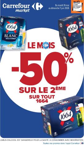 carrefour-market - Flyer Carrefour Market pour la semaine prochaine du du mardi 26/05/2026 au du dimanche 07/06/2026