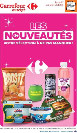 carrefour-market - Flyer Carrefour Market - Les Nouveautés pour la semaine prochaine du du mardi 07/07/2026 au du lundi 27/07/2026
