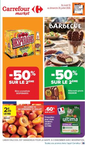carrefour-market - Flyer Carrefour Market - Barbecue pour la semaine prochaine du du lundi 13/07/2026 au du dimanche 26/07/2026