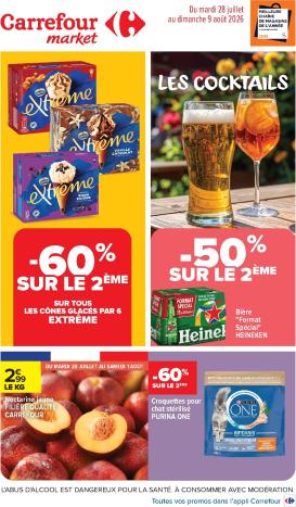 carrefour-market - Current Carrefour Market leaflet valid from du mardi 28/07/2026 to du dimanche 09/08/2026