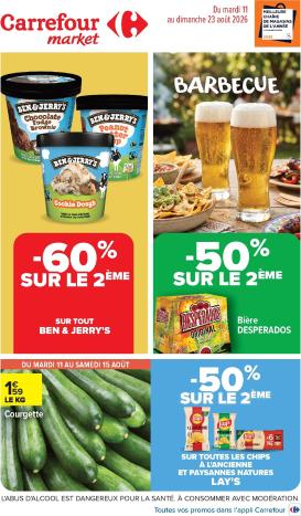 carrefour-market - Flyer Carrefour Market pour la semaine prochaine du du mardi 11/08/2026 au du dimanche 23/08/2026