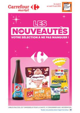 carrefour-market - Current Carrefour Market - Les Nouveautés D'aout leaflet valid from du mardi 04/08/2026 to du lundi 31/08/2026