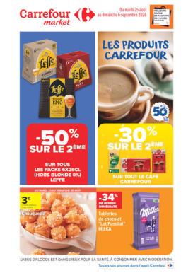 carrefour-market - Flyer Carrefour Market pour la semaine prochaine du du mardi 25/08/2026 au du dimanche 06/09/2026