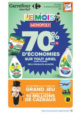 carrefour-market - Flyer Carrefour Market pour la semaine prochaine du du mardi 08/09/2026 au du dimanche 20/09/2026